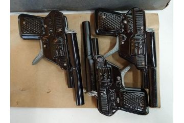 HAWK PISTOL スパークリングコルト455　ピストル　おもちゃ　トイガン　ブリキ銃まとめて25点セット(FIRST、FUJI、No.1、BEST、SPARKLING COLT、玩具)(R-083559)