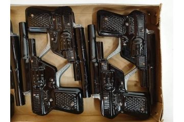 HAWK PISTOL スパークリングコルト455　ピストル　おもちゃ　トイガン　ブリキ銃まとめて25点セット(FIRST、FUJI、No.1、BEST、SPARKLING COLT、玩具)(R-083559)