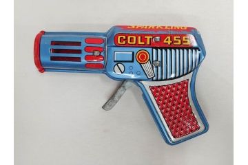 HAWK PISTOL スパークリングコルト455　ピストル　おもちゃ　トイガン　ブリキ銃まとめて25点セット(FIRST、FUJI、No.1、BEST、SPARKLING COLT、玩具)(R-083559)