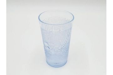 大正〜昭和初期　花文　水色　ガラス　くつろぎのひとときを涼やかに演出する水差し&コップセット(硝子、ジャグ、魚子、ピッチャー、グラス、和ガラス)(R-083566)