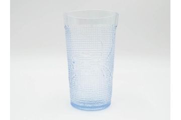 大正〜昭和初期　花文　水色　ガラス　くつろぎのひとときを涼やかに演出する水差し&コップセット(硝子、ジャグ、魚子、ピッチャー、グラス、和ガラス)(R-083566)