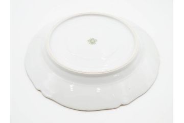 明治〜大正期　オールドノリタケ　NORITAKE　金彩　金盛　ハンドペイント　雉　蝶　丁寧に施された装飾が日常に彩りと品格を添えるプレート2枚セット(ちょう、鳥、キジ、取手付、大皿、中皿、洋食器)(R-083568)