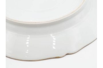 明治〜大正期　オールドノリタケ　NORITAKE　金彩　金盛　ハンドペイント　雉　蝶　丁寧に施された装飾が日常に彩りと品格を添えるプレート2枚セット(ちょう、鳥、キジ、取手付、大皿、中皿、洋食器)(R-083568)
