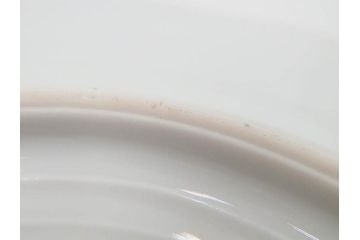 明治〜大正期　オールドノリタケ　NORITAKE　金彩　金盛　ハンドペイント　雉　蝶　丁寧に施された装飾が日常に彩りと品格を添えるプレート2枚セット(ちょう、鳥、キジ、取手付、大皿、中皿、洋食器)(R-083568)
