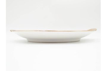 明治〜大正期　オールドノリタケ　NORITAKE　金彩　金盛　ハンドペイント　雉　蝶　丁寧に施された装飾が日常に彩りと品格を添えるプレート2枚セット(ちょう、鳥、キジ、取手付、大皿、中皿、洋食器)(R-083568)
