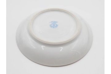 明治〜大正期　オールドノリタケ　NORITAKE　花籠　ラスター彩と金彩が織りなす幻想的な輝きが贅沢なひとときを演出するポット・カップ&ソーサー4客セット(ティー、コーヒー、マルキ印、C&S、洋食器)(R-083569)