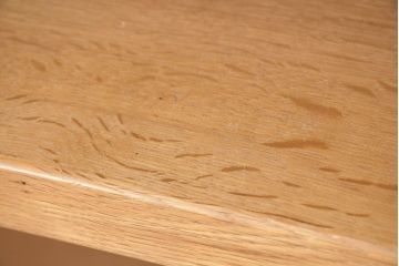 中古　美品　重厚　国産職人手作り　ぶ厚い楢(ナラ)材のシンプルな本棚(飾り棚、オープンシェルフ、ブックシェルフ、オープンラック、収納棚)(製作費約30万円)(R-083576)
