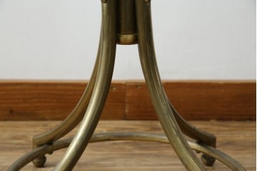 中古　美品　最高級品　オランダ　アイホールツ(EICHHOLTZ)　真鍮製　アンティーク仕上げ　空間のアクセントになるラグジュアリーなコートハンガー　定価約26万円相当　(R-083583)