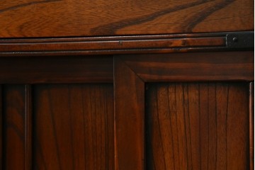 中古　美品　民芸家具　アンティーク調　上質な和の趣漂う両面使いできる階段箪笥　(R-083589)