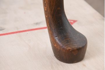 イギリスアンティーク　美品　高級品　クイーンアン様式　前面ウォールナット材　バール杢　ハイボーイ　上品な装飾や猫脚がクラシカルな雰囲気を高めるチェスト(引き出し、サイドチェスト、英国)(R-083590)