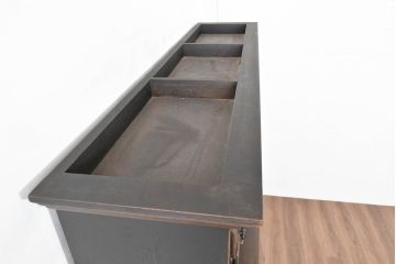 中古　美品!!　飛騨産業　PROVINCIAL(プロヴィンシャル・プロビンシャル)　クラシカルな空間づくりにぴったりなカップボード(収納棚、戸棚、飾り棚、食器棚、キャビネット)(定価約133万円)(R-083596)