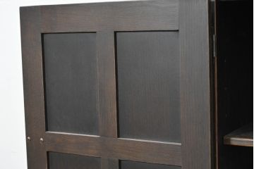 中古　美品!!　飛騨産業　PROVINCIAL(プロヴィンシャル・プロビンシャル)　クラシカルな空間づくりにぴったりなカップボード(収納棚、戸棚、飾り棚、食器棚、キャビネット)(定価約133万円)(R-083596)