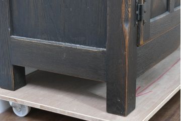 中古　美品!!　飛騨産業　PROVINCIAL(プロヴィンシャル・プロビンシャル)　クラシカルな空間づくりにぴったりなカップボード(収納棚、戸棚、飾り棚、食器棚、キャビネット)(定価約133万円)(R-083596)