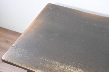 中古　飛騨産業　キツツキ　PROVINCIAL(プロヴィンシャル・プロビンシャル)　どっしりとした佇まいが存在感を放つタバーンテーブル(ダイニングテーブル、4人掛け、6人掛け、作業台)(定価約60万円)(R-083597)
