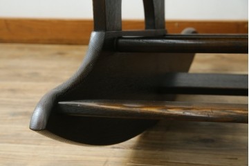 中古　美品　飛騨産業　キツツキ　PROVINCIAL(プロヴィンシャル・プロビンシャル)　木のぬくもりが感じられるウイングロッカー　ロッキングチェア　定価約46万円　(R-083600)