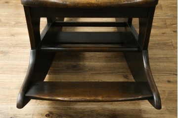 中古　美品　飛騨産業　キツツキ　PROVINCIAL(プロヴィンシャル・プロビンシャル)　木のぬくもりが感じられるウイングロッカー　ロッキングチェア　定価約46万円　(R-083600)