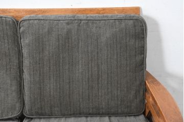 中古　アクメ ファニチャー(ACME Furniture)　ウィッカー(WICKER)　落ち着いた色味でどの空間にも取り入れやすい2人掛けソファ(2P、二人掛け)(R-083601)