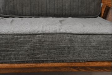 中古　アクメ ファニチャー(ACME Furniture)　ウィッカー(WICKER)　落ち着いた色味でどの空間にも取り入れやすい2人掛けソファ(2P、二人掛け)(R-083601)
