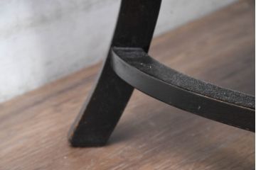 イギリスアンティーク　美品　オーク材　上品なダマスク柄が空間を格調高く演出する1Pソファ(ラウンジチェア、ラウンジソファ、アームチェア、一人掛け、1人掛け、1P、英国)(R-083603)