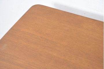 中古　美品　オーク材　シラカワ(Shirakawa)　シンプルで温もりある空間を演出するDテーブル(ダイニングテーブル、4人掛け、6人掛け、4P、6P)(定価推定約23万円)(R-083607)