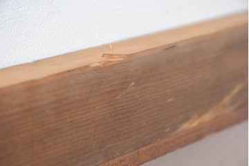 和製ヴィンテージ　昭和中期　松竹梅の縁起物の彫刻を施した片面ガラスの欄間2枚セット　(R-083617)