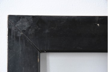 アンティーク建具　昭和初期　木立と鳥居の風景をモチーフにした透かし彫り入り欄間2枚セット　(R-083619)