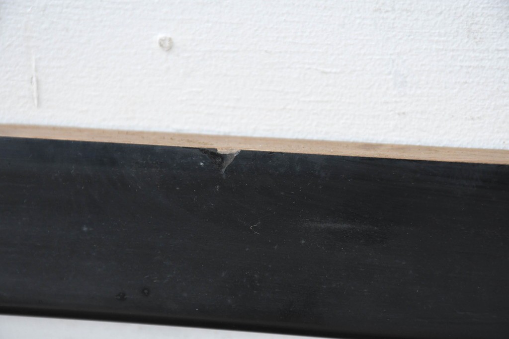 アンティーク建具　昭和初期　木立と鳥居の風景をモチーフにした透かし彫り入り欄間2枚セット　(R-083619)