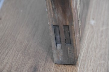 ヴィンテージ建具　昭和中期　幾何学模様が印象的なフィックス窓1枚　(R-083625)