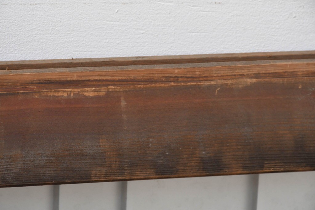 ヴィンテージ建具　昭和中期　幾何学模様が印象的なフィックス窓1枚　(R-083625)