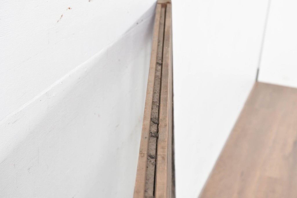 ヴィンテージ建具　昭和中期　幾何学模様が印象的なフィックス窓1枚　(R-083625)