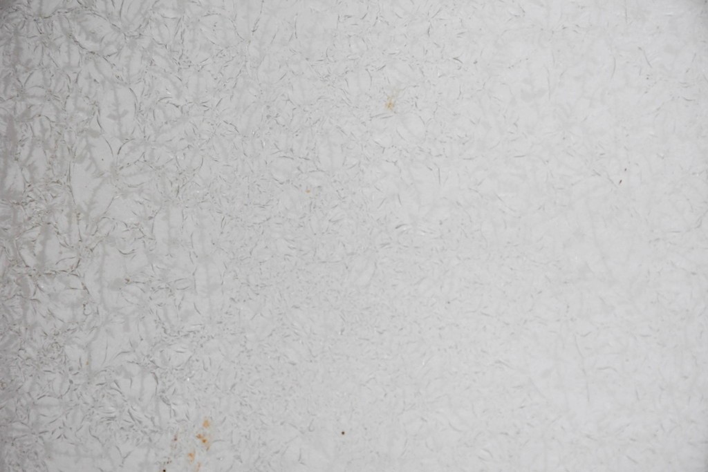 ヴィンテージ建具　昭和中期　上部のアーチがアクセント　作りの良いガラス戸1枚　(R-083628)