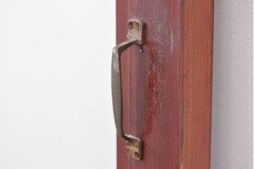 アンティーク建具　昭和初期　素朴なデザインのガラス扉1枚　(R-083629)