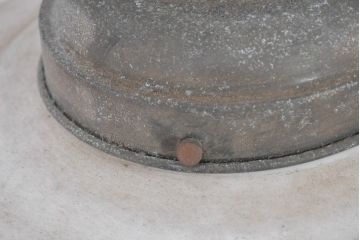 和製アンティーク　空間のアクセントになる大振りなシーリングライト(天井照明、壁掛け照明、壁付け照明、ウォールライト)(R-083635)