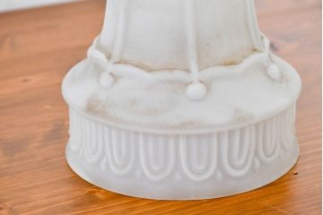 和製アンティーク　当時物の雰囲気を残すガイシ(碍子)付き吊り下げ照明(ペンダントライト、天井照明)(R-083636)