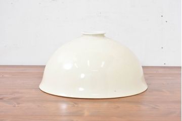 和製アンティーク　オールドノリタケ・則武(日陶)　照らすと透ける模様が魅力の電笠(天井照明、シェード、ペンダントライト、吊り下げ照明)(R-083643)