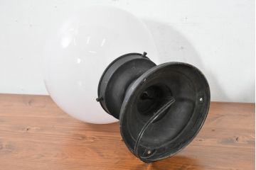和製アンティーク　シンプルながらも存在感のあるデザインが魅力のクラシカルなシーリングライト(天井照明、壁掛け照明、壁付け照明、ウォールライト)(R-083654)