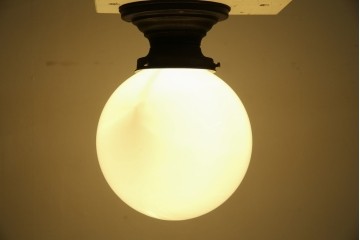 和製アンティーク　クラシックなフォルムとマットな質感が魅力のシーリングライト　(R-083656)