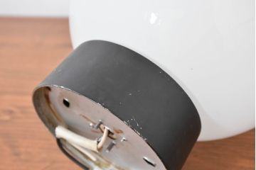 和製アンティーク　丸いフォルムがやさしく灯るペンダントライト(吊り下げ照明、天井照明)(R-083657)