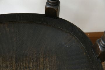 中古　超美品　高級品　飛騨産業　PROVINCIAL(プロヴィンシャル・プロビンシャル)　キツツキ　スモーカーズボウチェア2脚セット(アームチェア、板座チェア、ダイニングチェア、バラ売り可能)(定価2脚で約47万円)(R-083672)