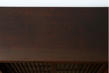 中古　美品!!　岩谷堂箪笥　緻密で堅牢な金具装飾がアクセントのサイドボード　(R-083676)