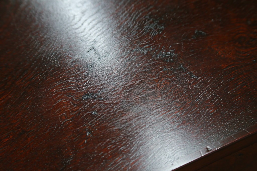 中古　美品!!　岩谷堂箪笥　緻密で堅牢な金具装飾がアクセントのサイドボード　(R-083676)