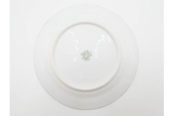 明治〜大正期　オールドノリタケ　NORITAKE　ハンドペイント　金彩　金盛　白鳥葦文　優雅な雰囲気漂うポット・カップ&ソーサー4客・プレート5枚セット(トリオ、デミタス、コーヒー、C&S、碗皿)(R-083678)