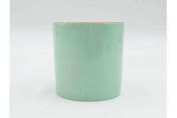 昭和初期　オールドノリタケ　NORITAKE　金彩　色蒔き?　ピンク　クリーム　グリーン　ブルー　グレー　心がほどけるような色彩のやさしさが魅力のカップ&ソーサー5客セット(マルキ印、碗皿、C&S、洋食器)(R-083679)