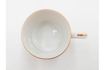 昭和初期　オールドノリタケ　NORITAKE　金彩　色蒔き?　ピンク　クリーム　グリーン　ブルー　グレー　心がほどけるような色彩のやさしさが魅力のカップ&ソーサー5客セット(マルキ印、碗皿、C&S、洋食器)(R-083679)