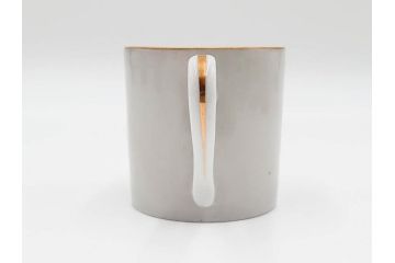 昭和初期　オールドノリタケ　NORITAKE　金彩　色蒔き?　ピンク　クリーム　グリーン　ブルー　グレー　心がほどけるような色彩のやさしさが魅力のカップ&ソーサー5客セット(マルキ印、碗皿、C&S、洋食器)(R-083679)