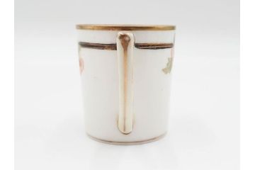 戦前　オールドノリタケ　NORITAKE　ハンドペイント　金彩　金盛　花　どんなシーンにも華を添え優雅な空間を創り出すカップ&ソーサー5客セット(マルキ印、ヤジロベー印、碗皿、C&S、洋食器)(R-083680)
