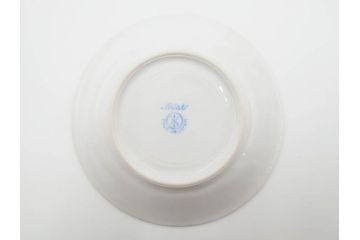 戦前　オールドノリタケ　NORITAKE　オールド名陶　ハンドペイント　ラスター彩　金彩　金盛　花　バラエティ豊かなデザインで毎日を彩るカップ&ソーサー4客セット(フラワー、マルキ印、ライジングサン印、碗皿、C&S、洋食器)(R-083681)