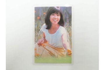 当時物　昭和期　松田聖子　キャンディーズ　伊藤蘭　藤村美樹　田中好子　大場久美子　ラミネートカード　ブロマイドなど21点セット(サンミュージック、渡辺プロダクション、アイドル、歌手、女優)(R-083682)
