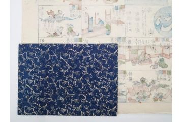 江戸期　善悪双六　極楽道中図絵　算柎　すごろく(木版画、仏教)(R-083685)