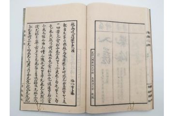 江戸〜明治期　諸體心経(諸体心経)　和本(般若心経、仏教、古書)(R-083688)